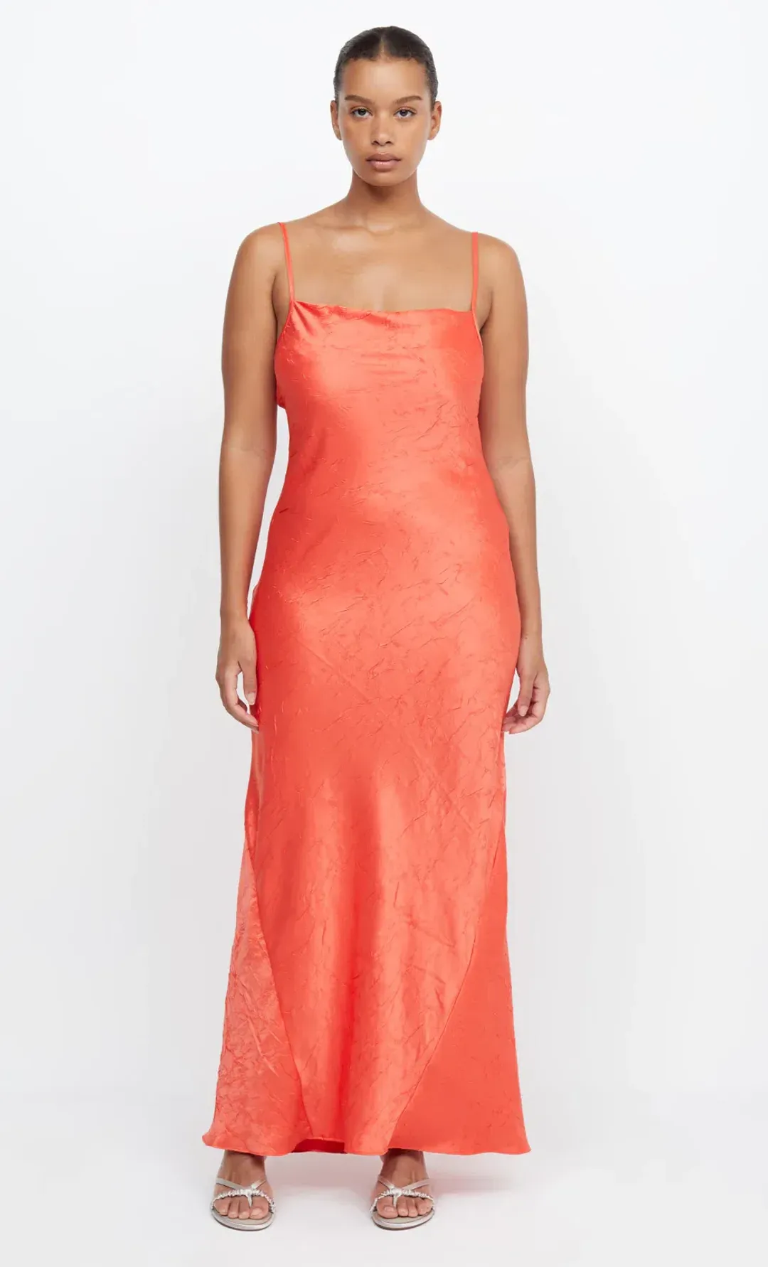 Bec & Bridge Lani Maxi Dress in Fire Red Size AU 10 for rent on The Volte - main image