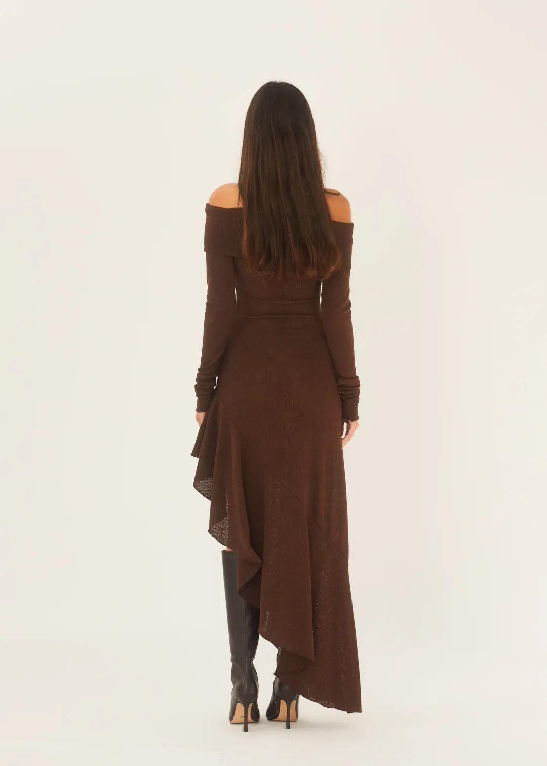 Arcina Ori Bella Dress Brown Size AU 6 for rent on The Volte - main image