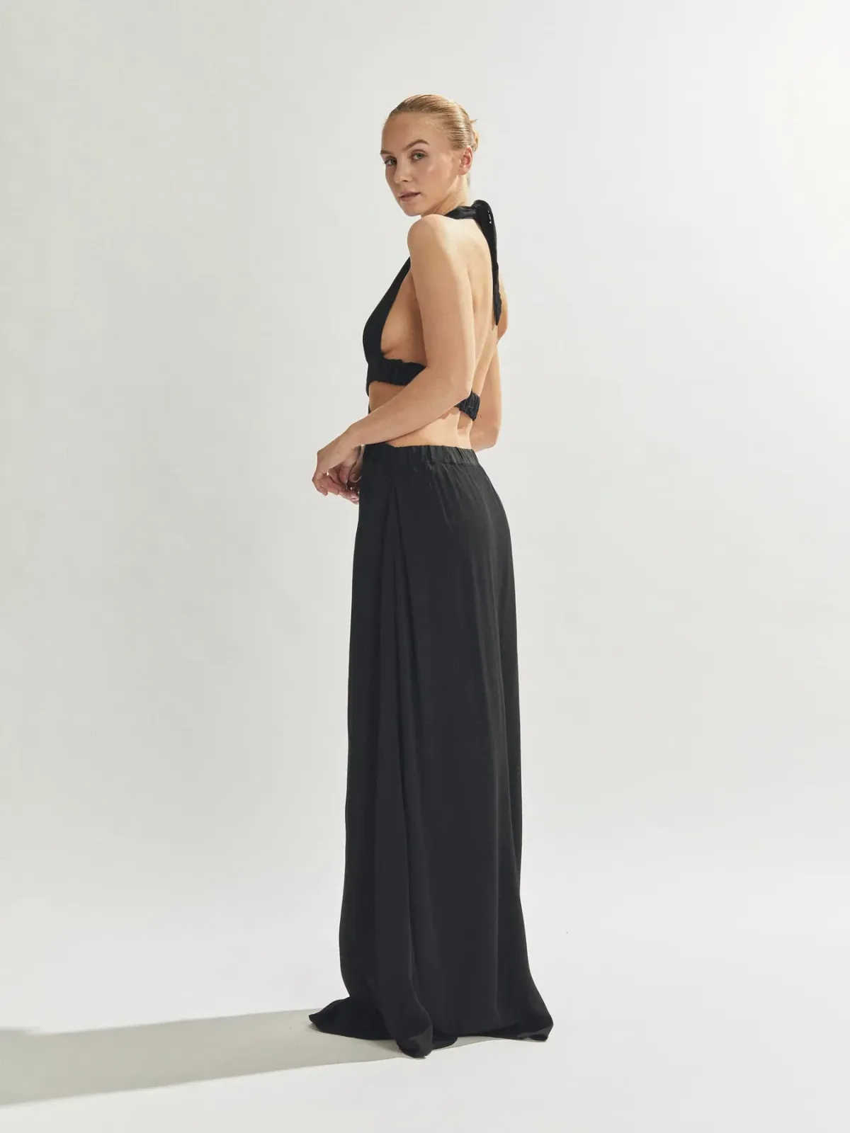 One Mile the Label Jeska Maxi Dress Black Size AU 10 - Image 2