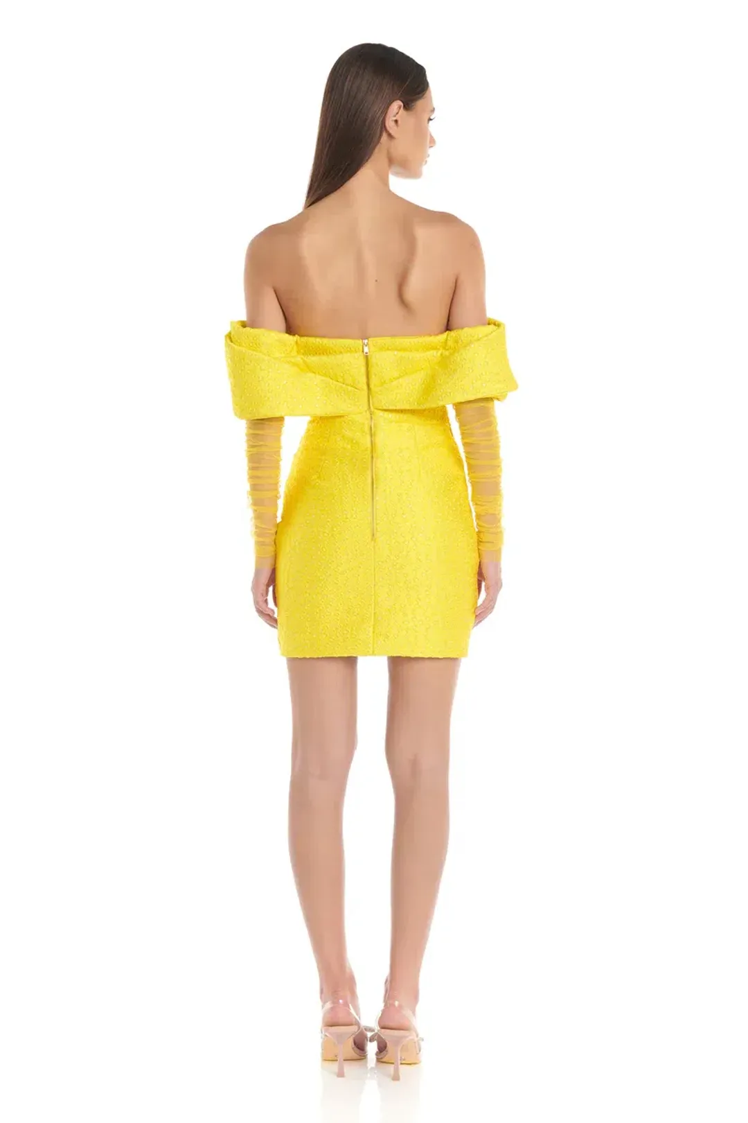 Eliyah The Label Oscar Dress Yellow Size 10 for rent on The Volte - main image