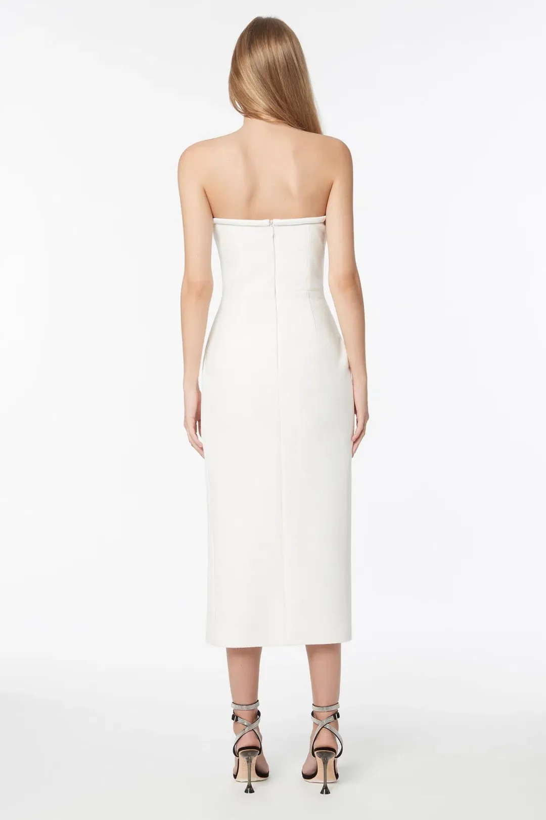 Manning Cartell Cosmic Turn Strapless Dress White Size 8  for rent on The Volte - main image
