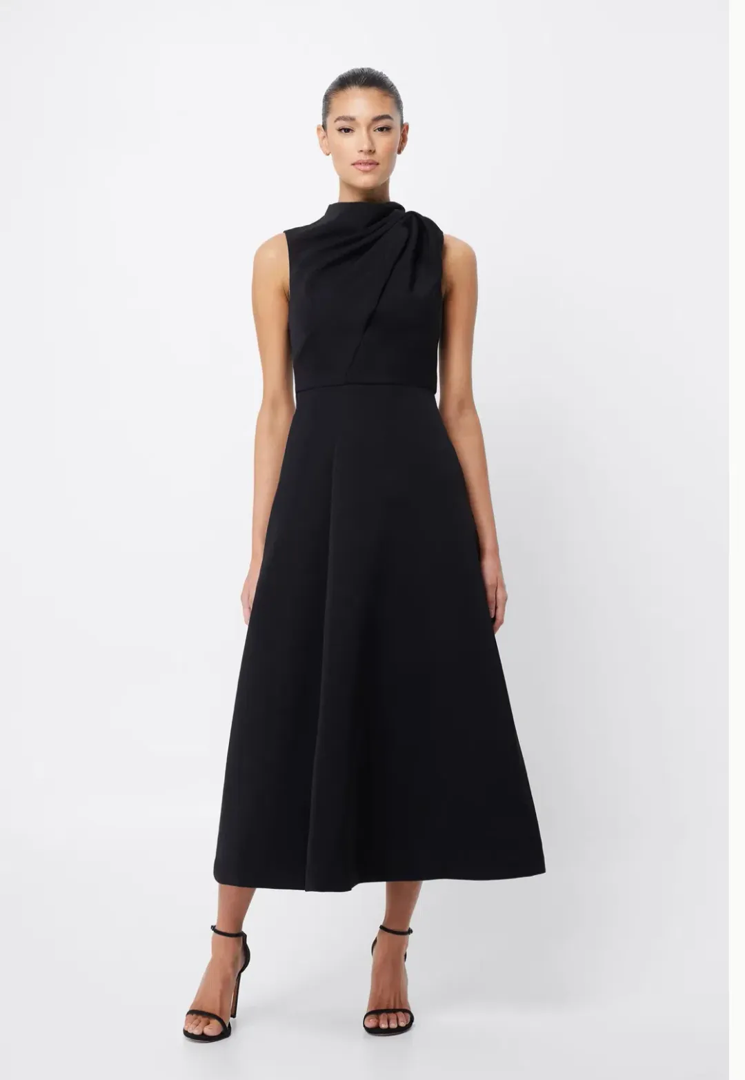 Mossman Cosmic Maxi Dress Black Size 10 for rent on The Volte - main image