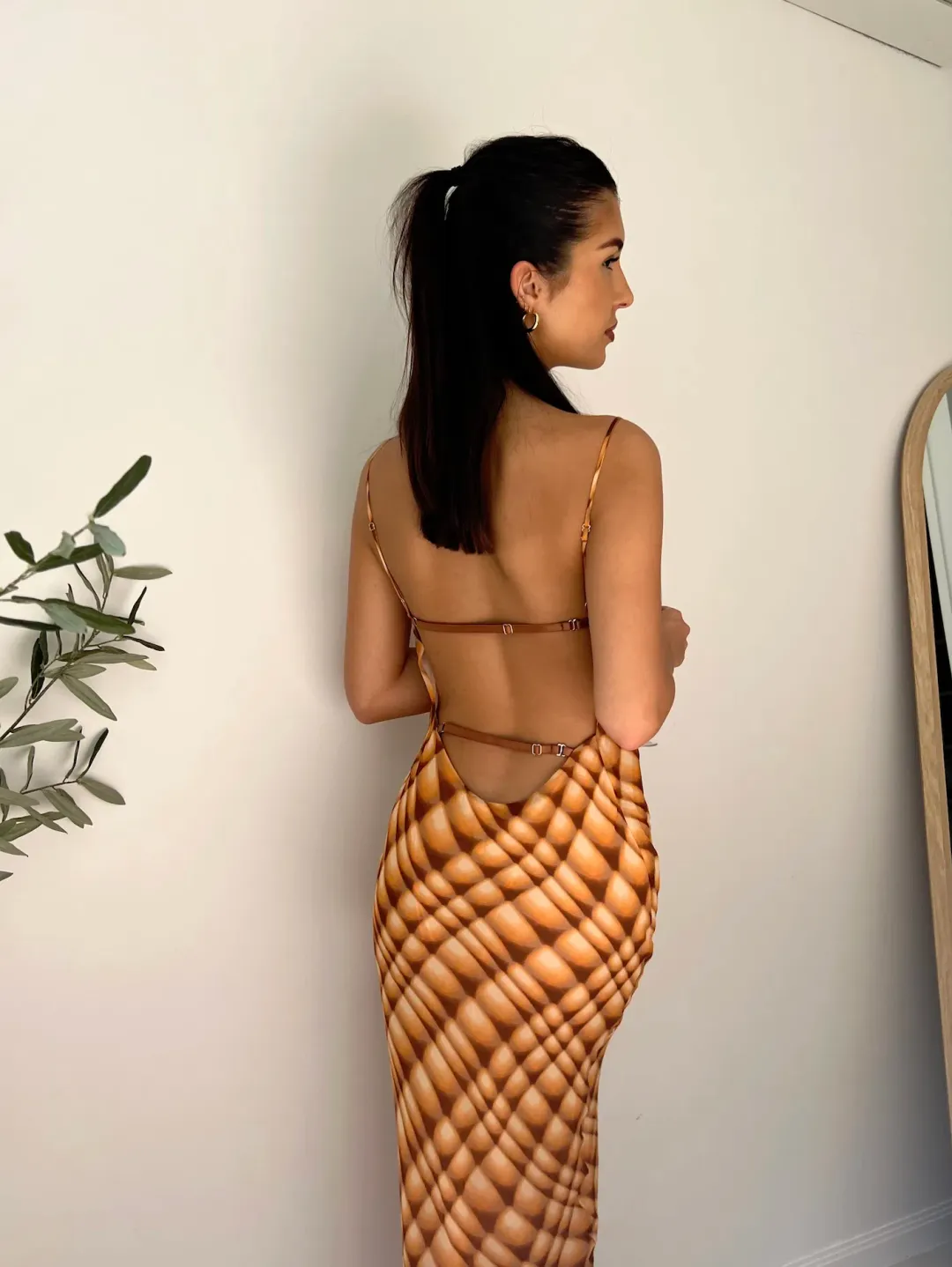 Bec & Bridge Soleil Slip Maxi Dress Print Size 8 for rent on The Volte - main image