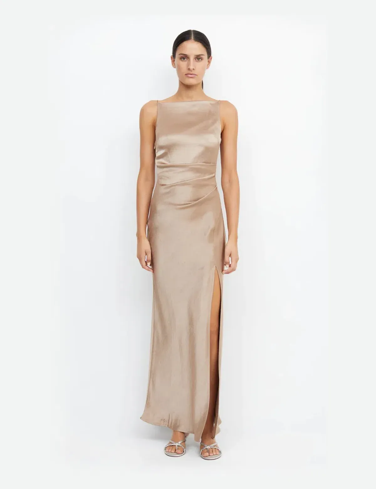 Bec & Bridge The Dreamer Maxi Dress Dark Golden Size 8 - Image 1