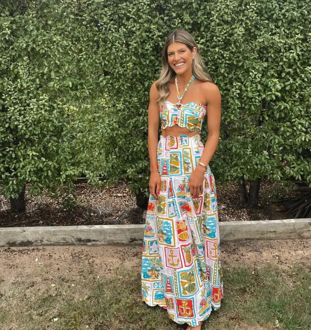 By Nicola Sea Change Set Multi Print Size 6 for rent on The Volte - main image