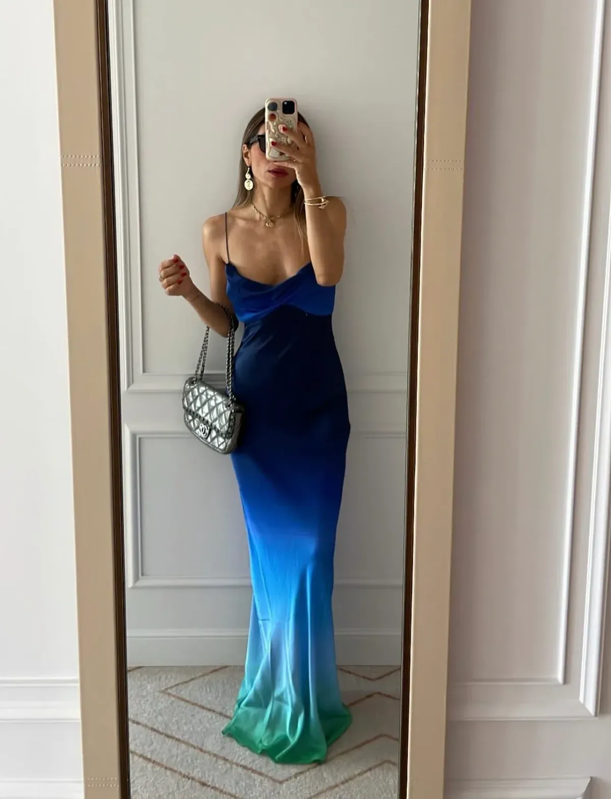 Rat & Boa - Beliza Dress Blue Size 8 - Image 3