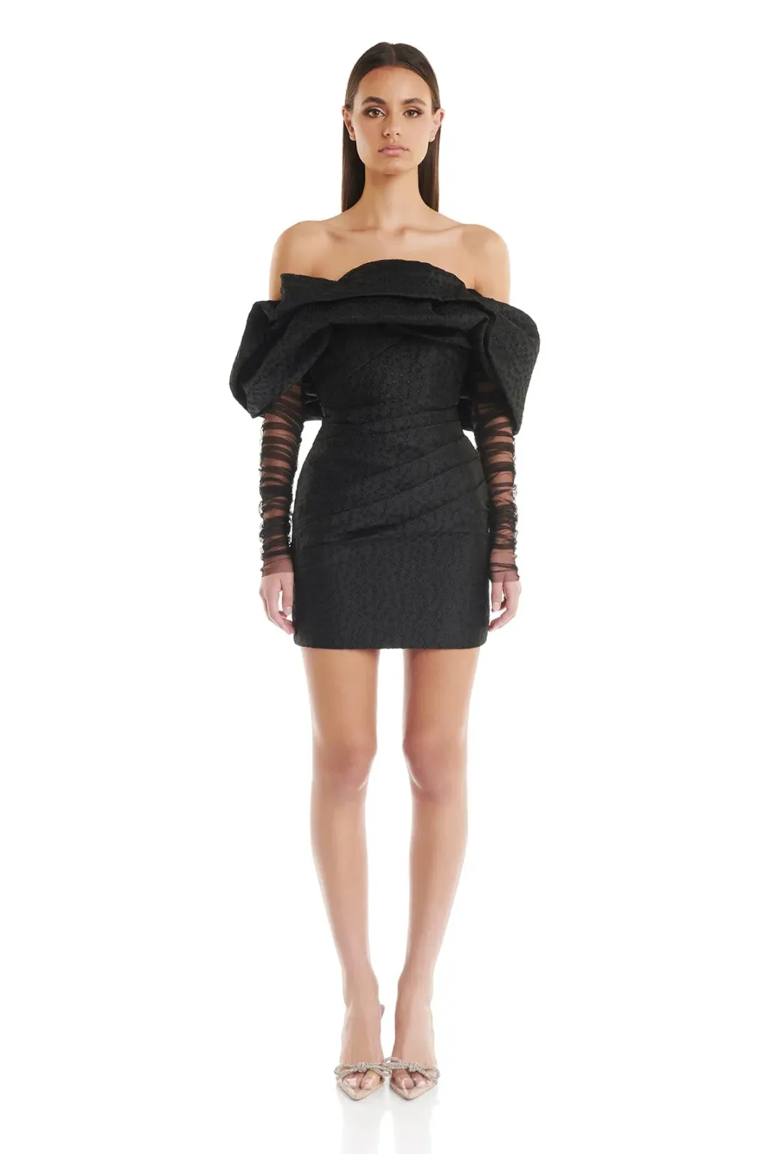 Eliya the Label  Oscar Dress Black Size 12  for rent on The Volte - main image