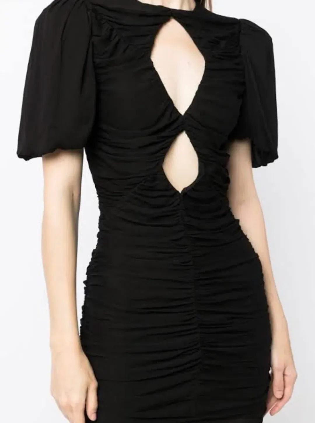 De La Vali Olympia Maxi Dress Black Size 12 for rent on The Volte - main image