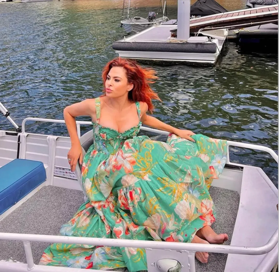 Leo Lin Rose Bustier In Verdant Print Size 10 for rent on The Volte - main image