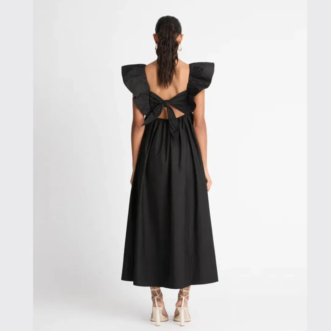Sheike Parisian Maxi Dress Black Size 12 for rent on The Volte - main image