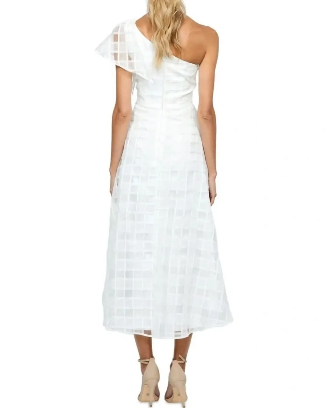 B by Bariano Luci One Should Flutter Sleeve Aline Dress   for rent on The Volte - main image