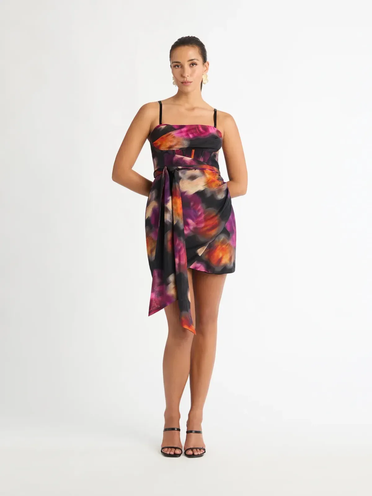 Sheike Autumn Haze Dress Multi Size 8 - Image 2