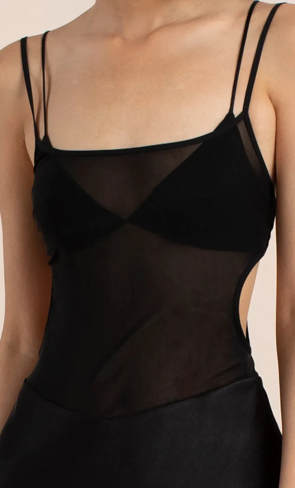 Bec & Bridge Lindsey Cutout Maxi Dress Black Size M/AU 12 - Image 3