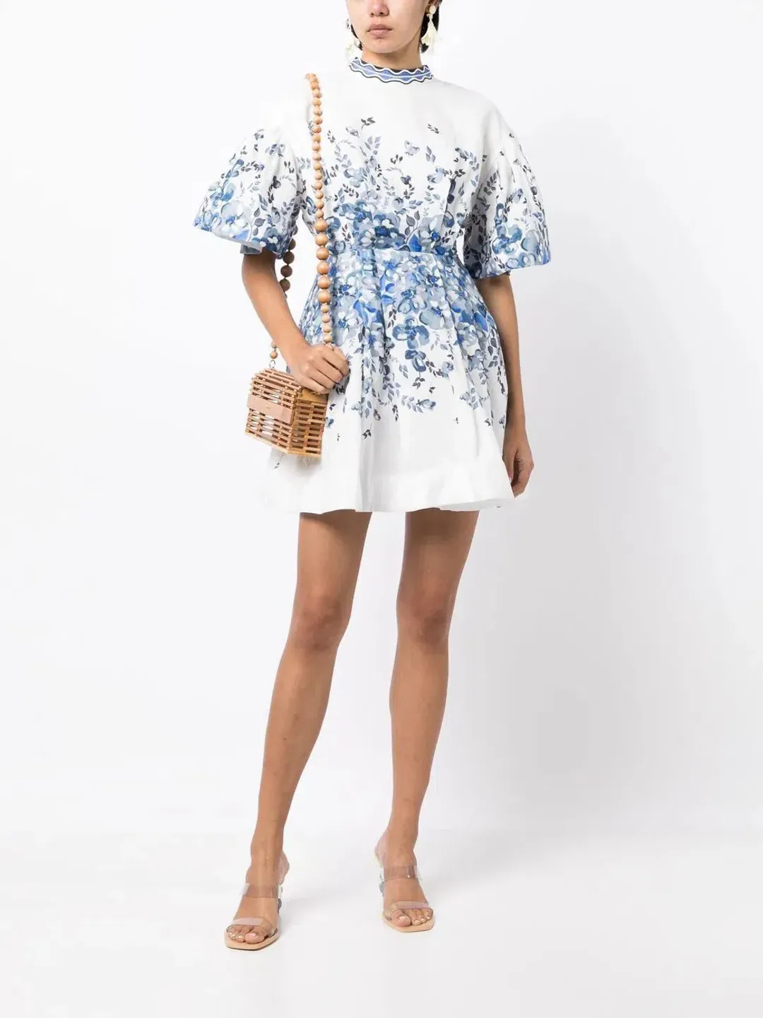 Rachel Gilbert Lea mini dress floral Print Size 1 / AU 8 for rent on The Volte - main image