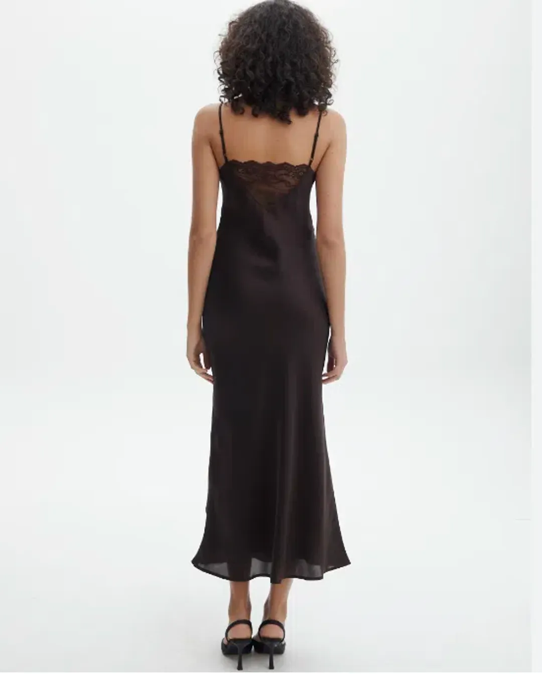 Bec & Bridge Lace Maxi Dress Brown Size AU 8 for rent on The Volte - main image