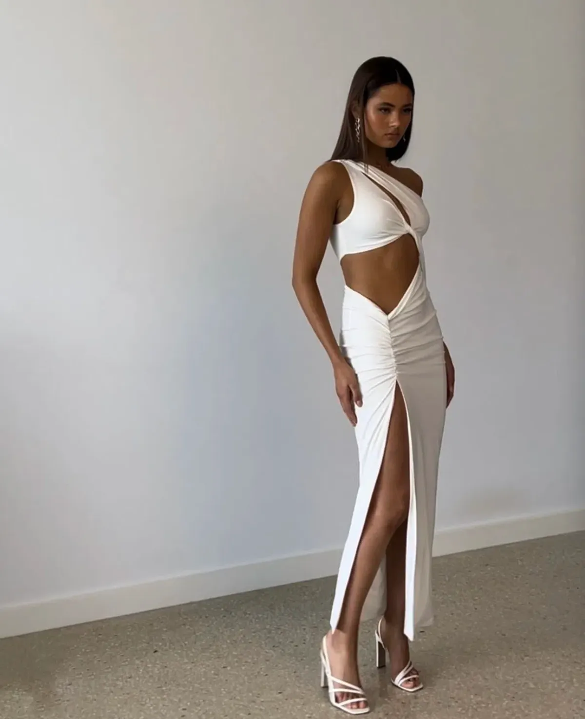 Lexi Mist Dress White Size AU 10 - Image 5