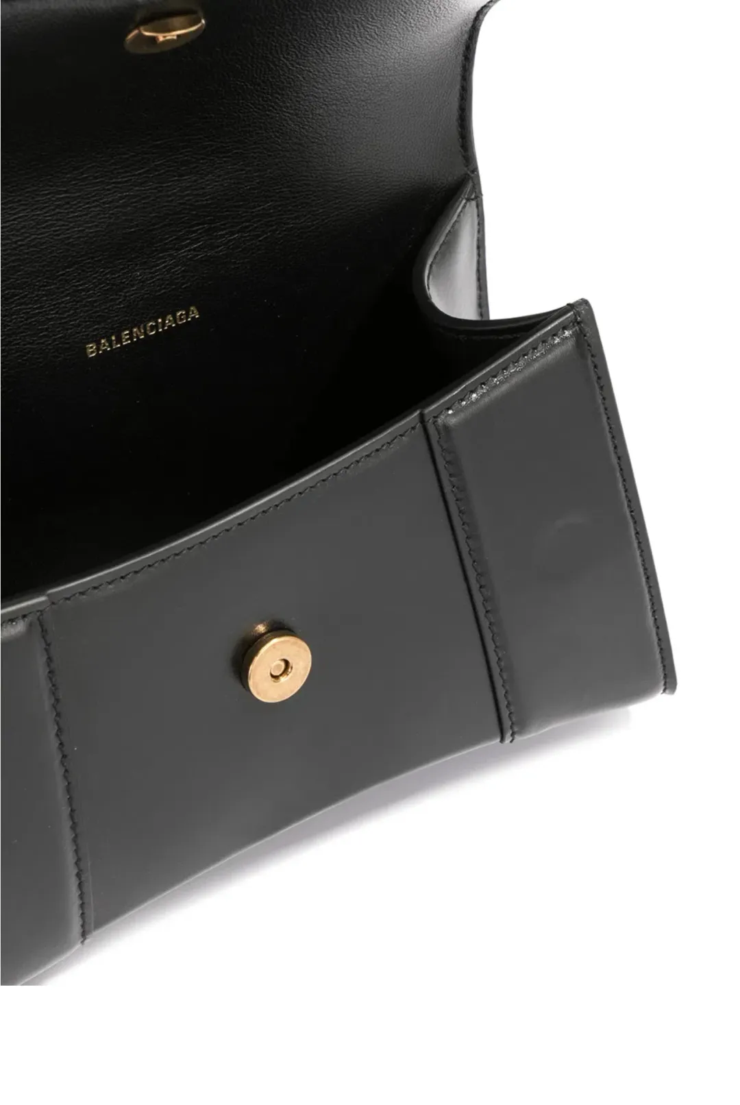 Balenciaga Hourglass Top Handle Bag Black Size XS for rent on The Volte - main image