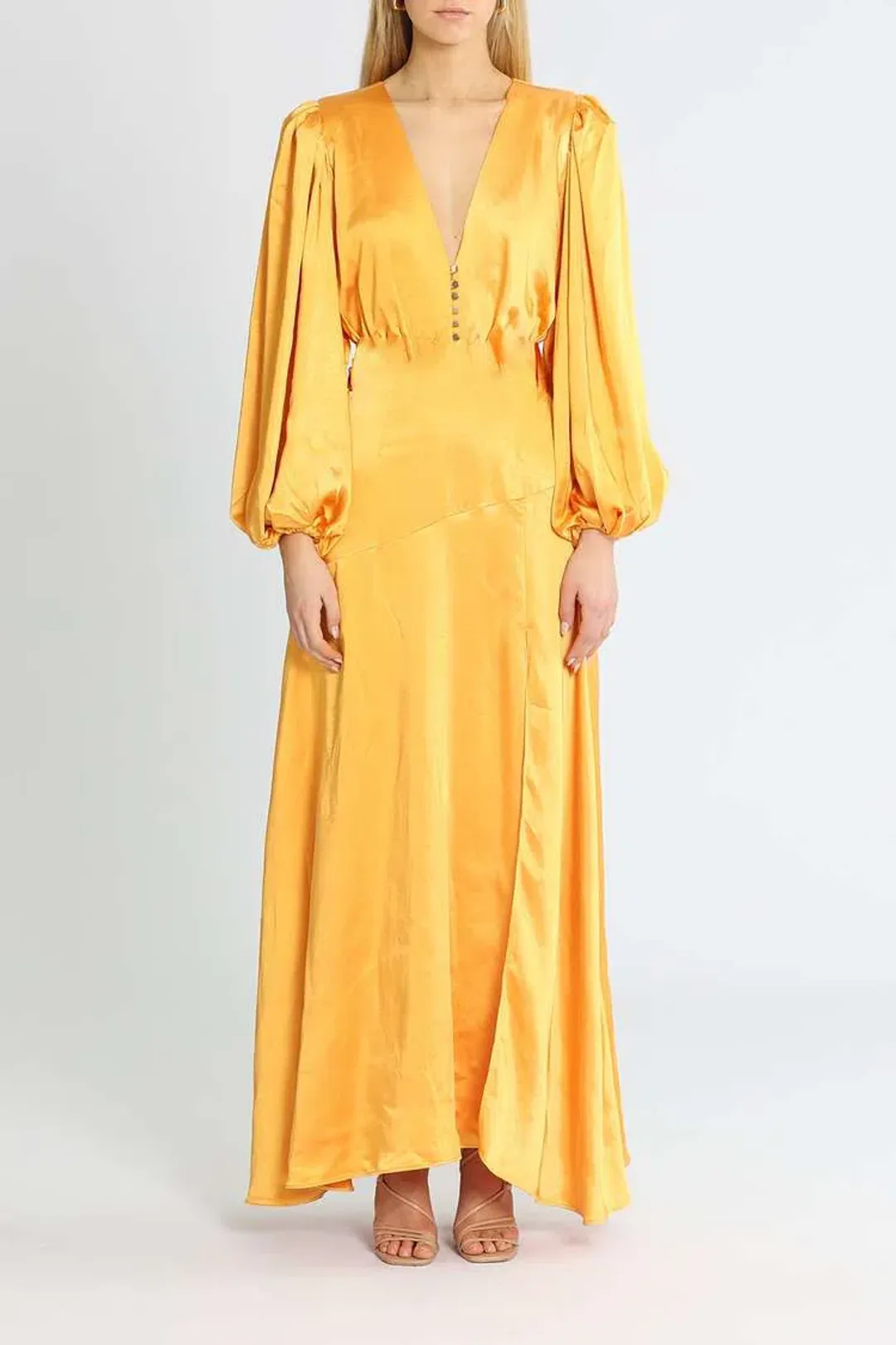 Elliatt Ariana Dress Mango Size 12 for rent on The Volte - main image