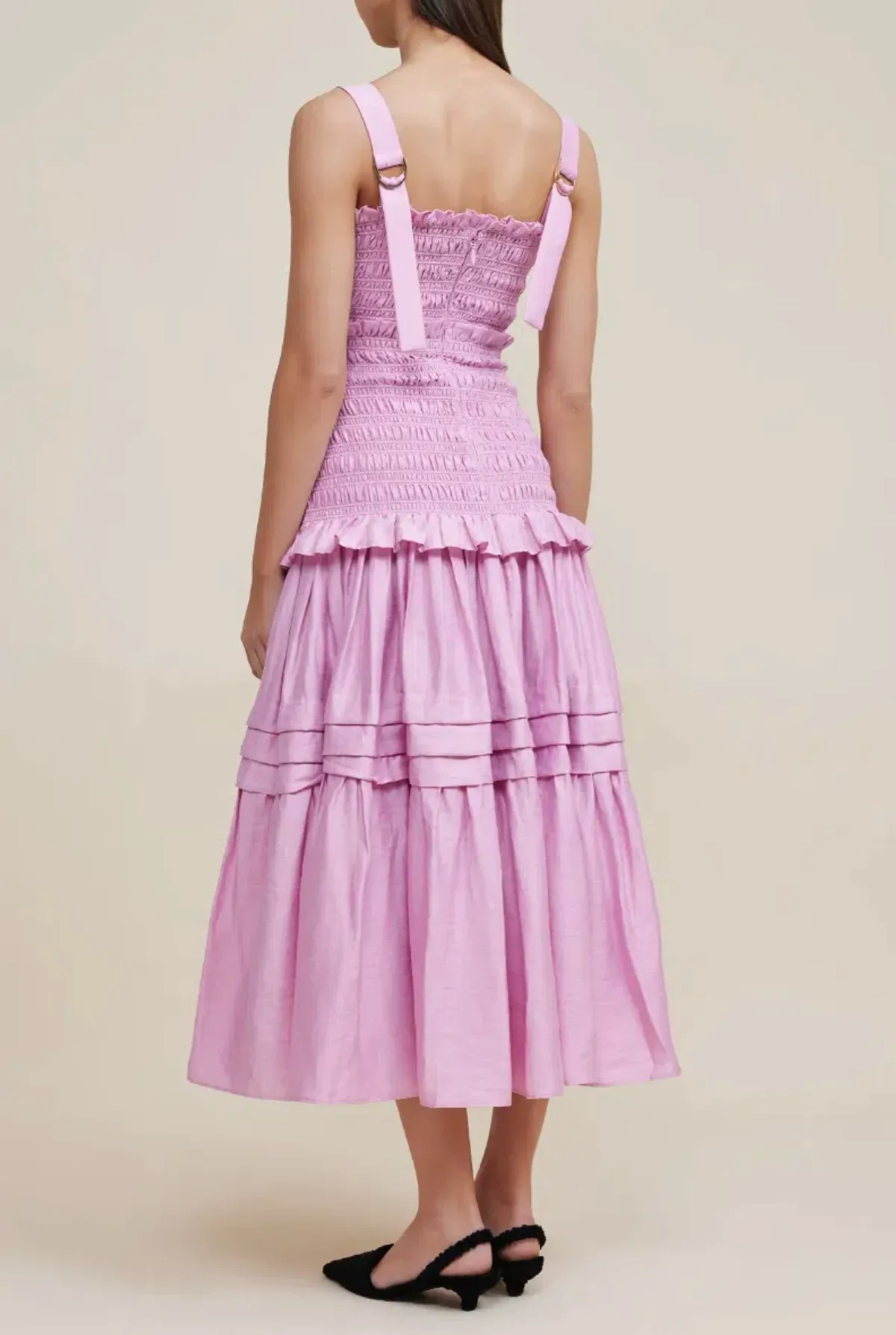 Acler Lysia Dress Jasmine Purple Size 10 - Image 3