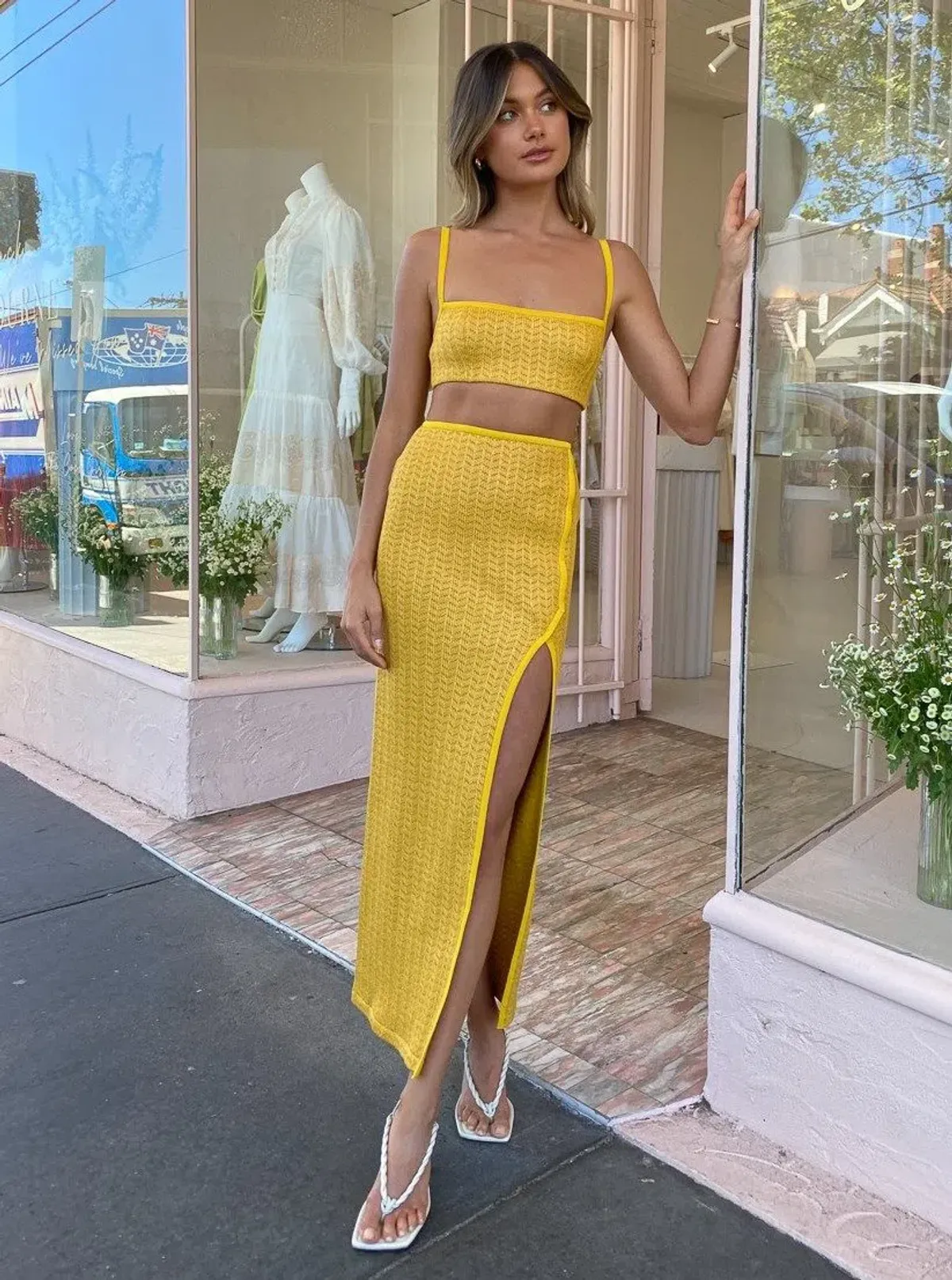 Manning Cartell New Weave Set Yellow Size 8 - Image 2