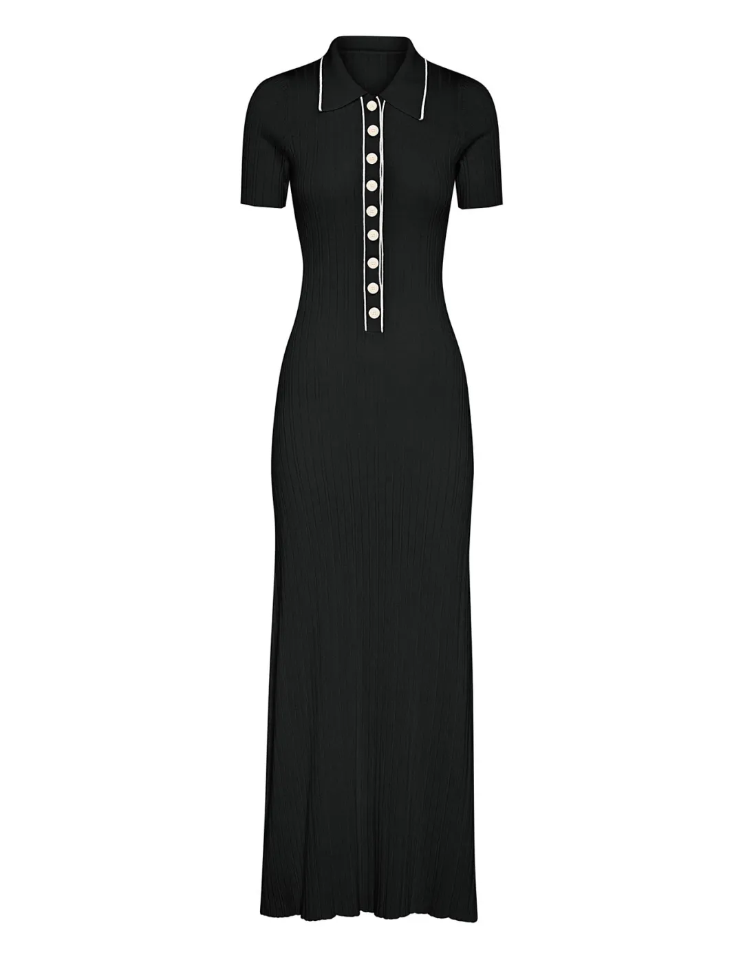 Anna Quan Laurel Penelope Midi Raven Black Dress Size 14 for rent on The Volte - main image