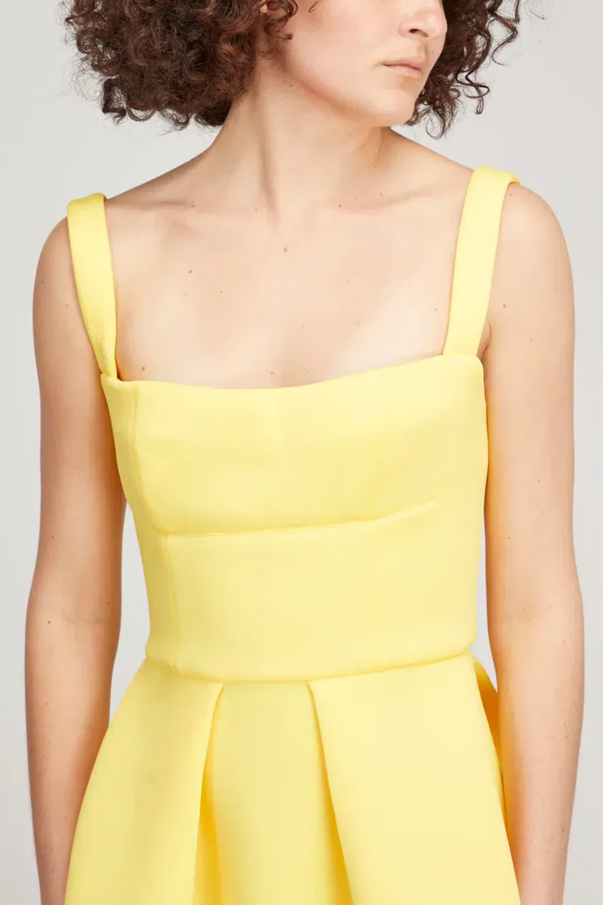 Rachel Gilbert Cora Gown in Yellow Size AU 8 - Image 3