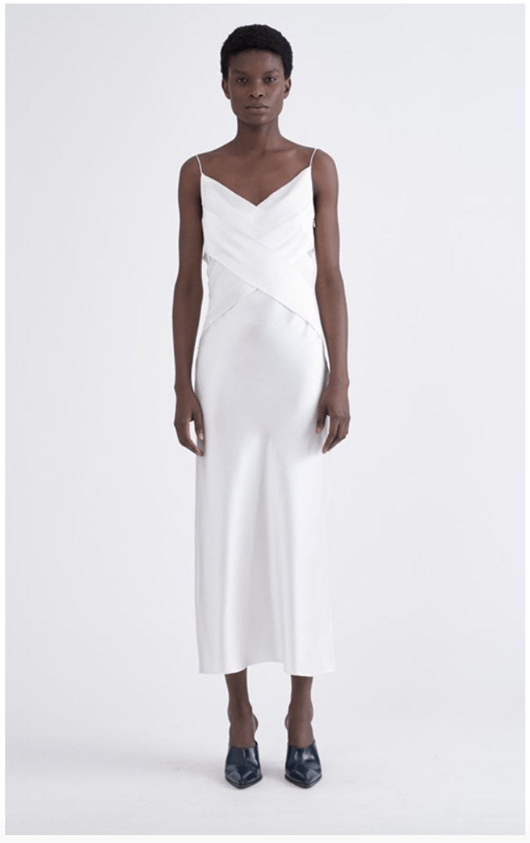 Dion Lee Bias Weave Midi Dress White Size 4 for rent on The Volte - main image