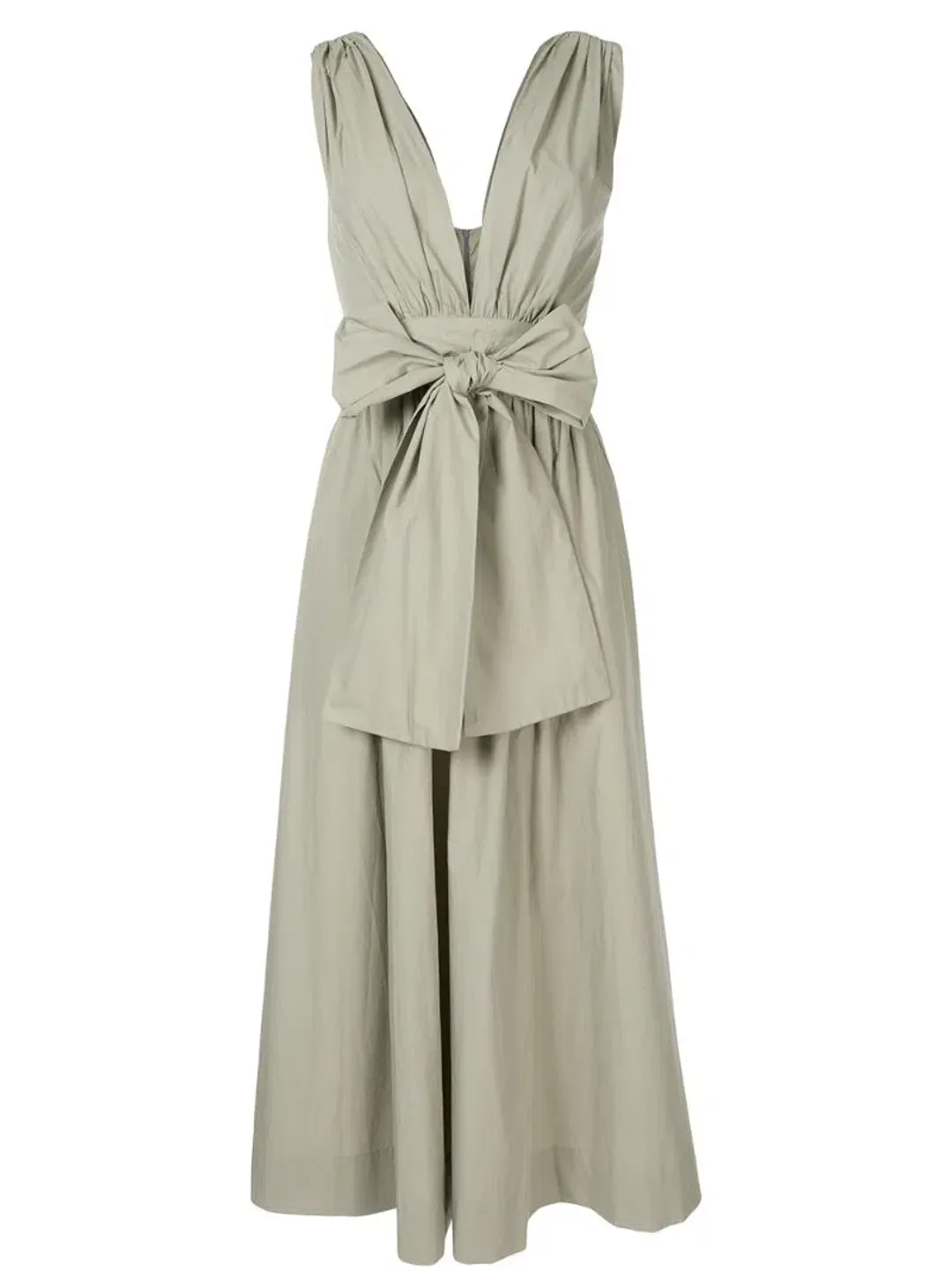 Bec & Bridge St Silvie Midi Dress in Sage Size 6 for rent on The Volte - main image