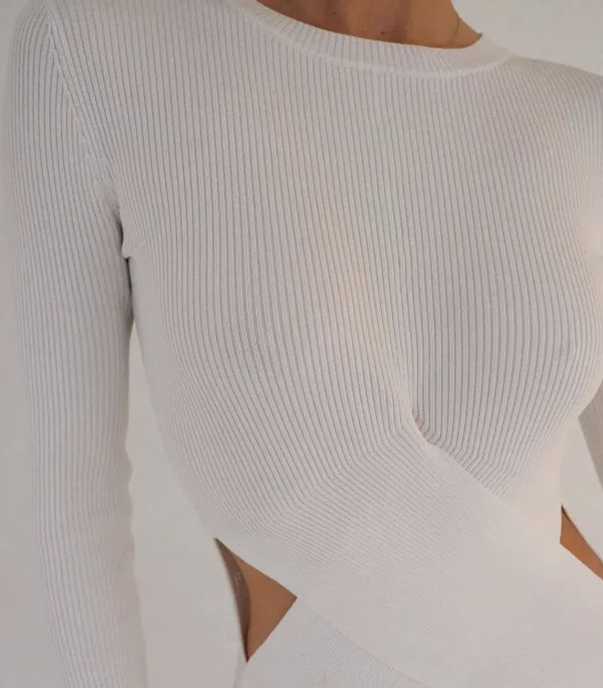 Sir The Label Celena Draped Dress Ivory Size 0 / Au 6  - Image 3