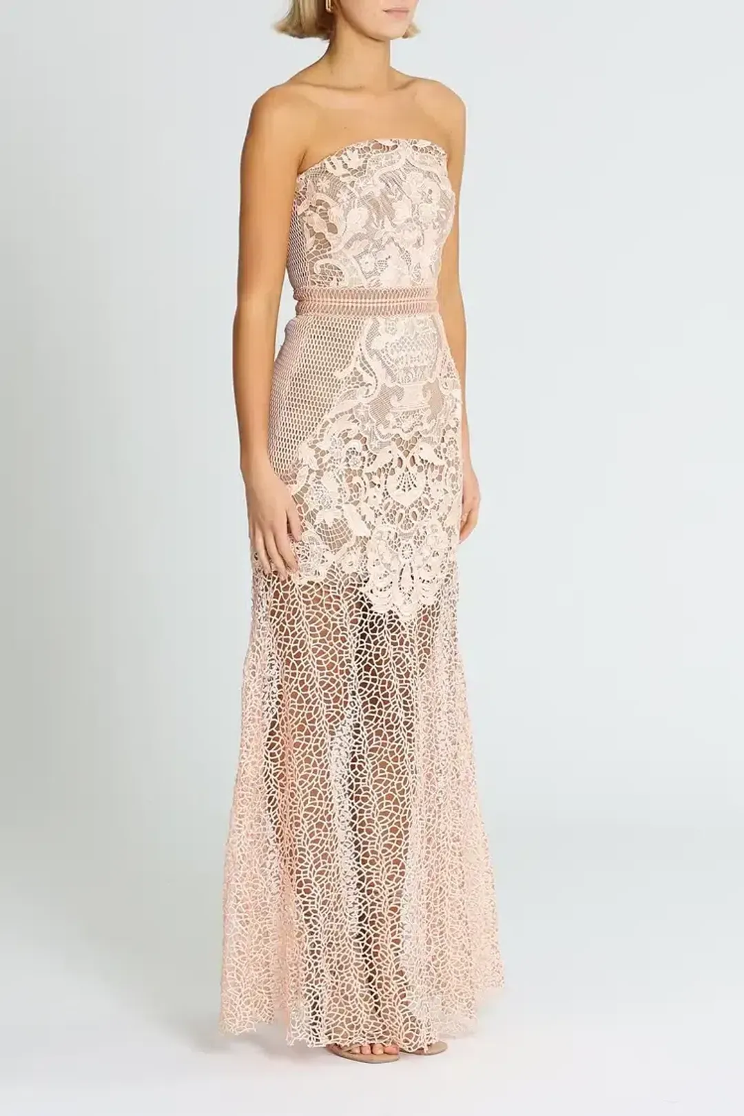 Grace and Hart Adele Gown Blush Size 6 for rent on The Volte - main image