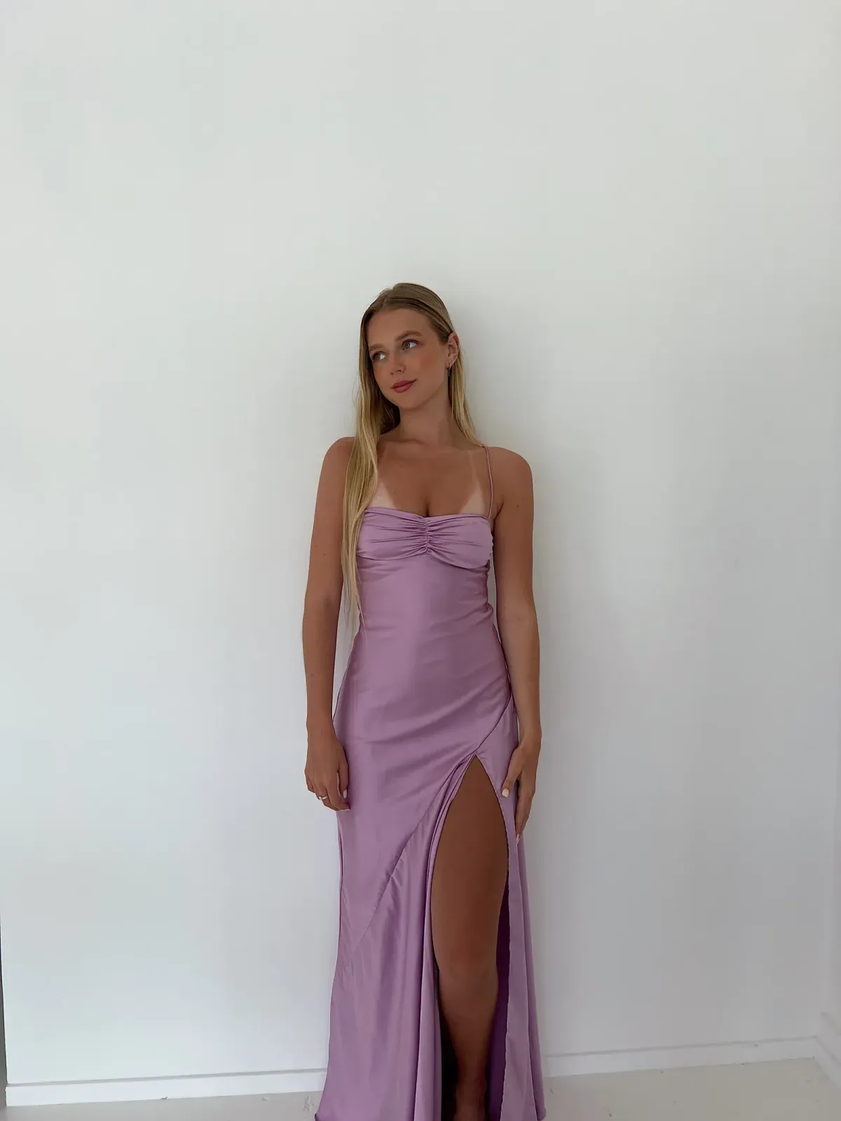 HNTR The Label Gaia Gown Lilac Size XS / AU 6 - Image 2