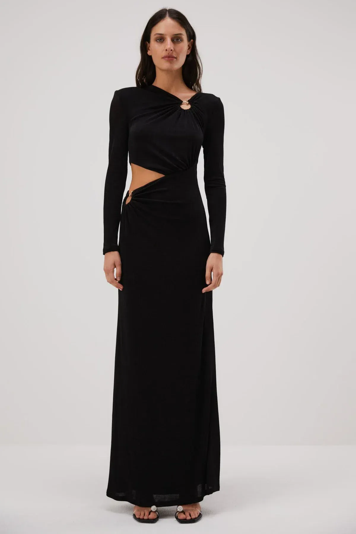 Misha Akari Gown Black Size 8/S - Image 1