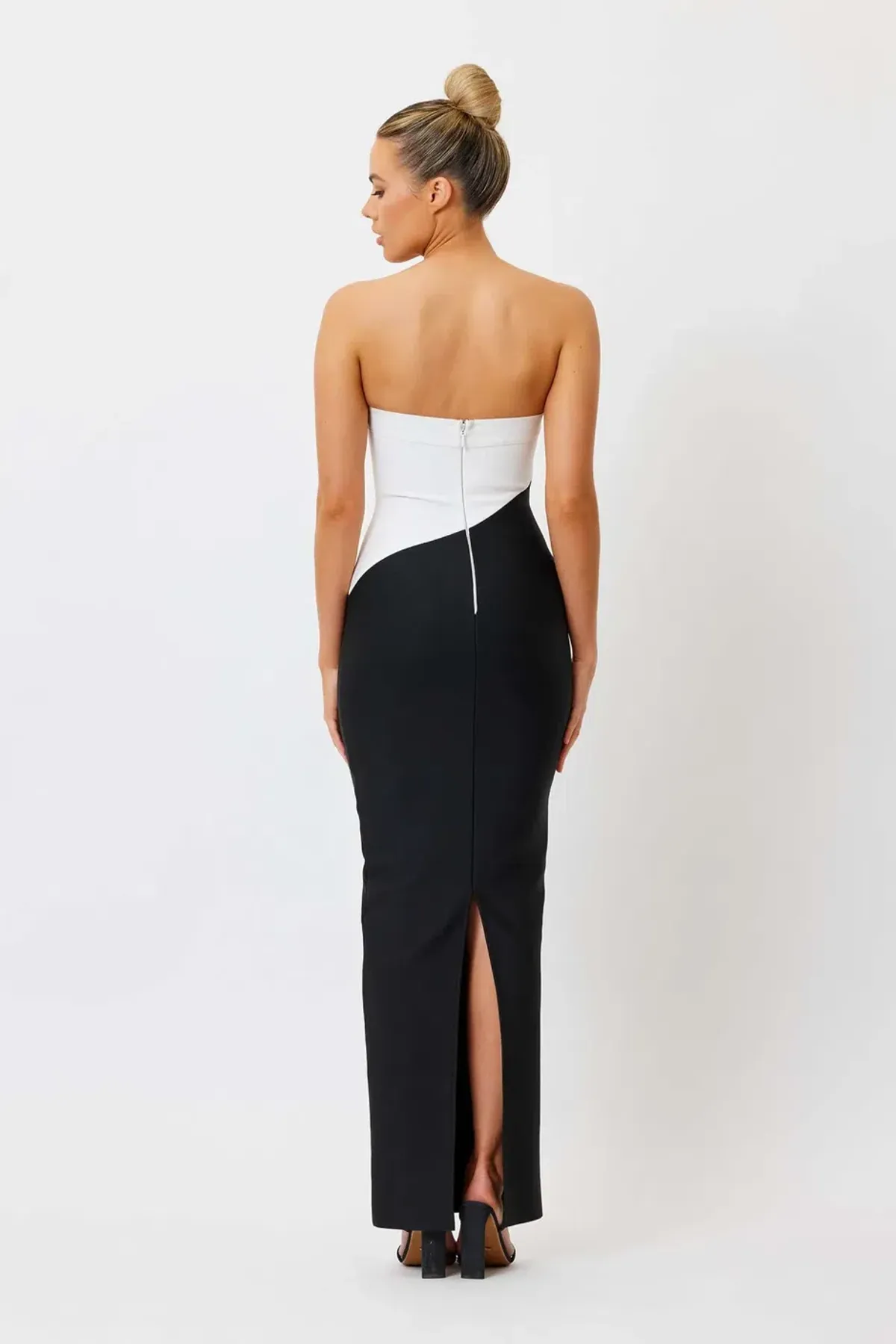 Bianca and Bridgett Lucy Midi Dress White/Black Size 10 - Image 2