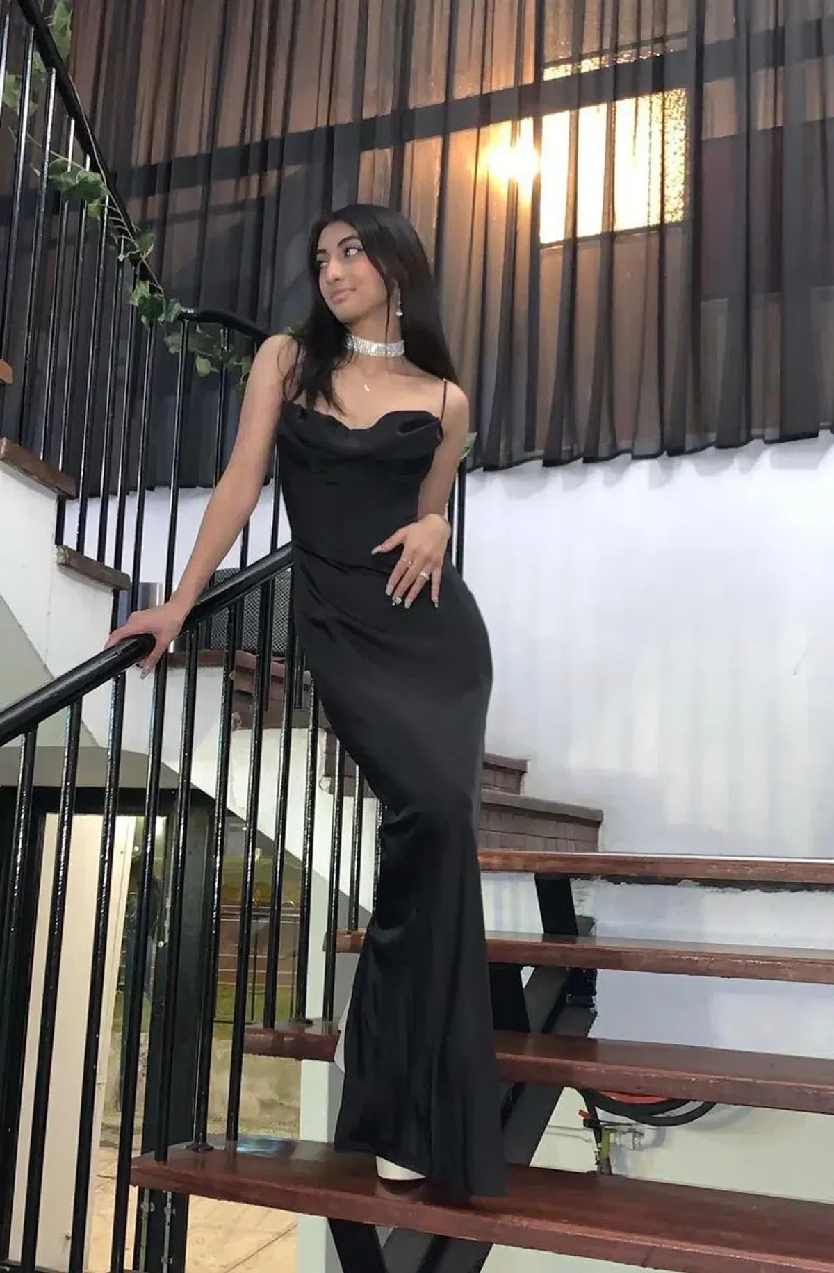 House of CB Charmaine Dress Black Size XS/Au 6 - Image 3