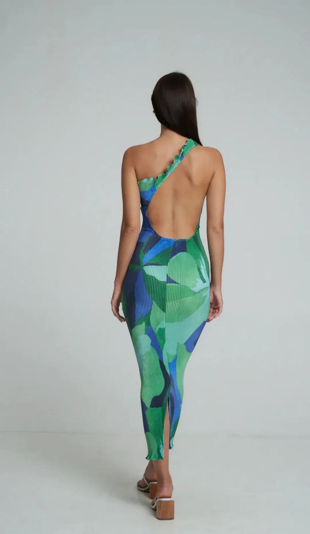 Lidee Naomi Gown Capri Green  for rent on The Volte - main image