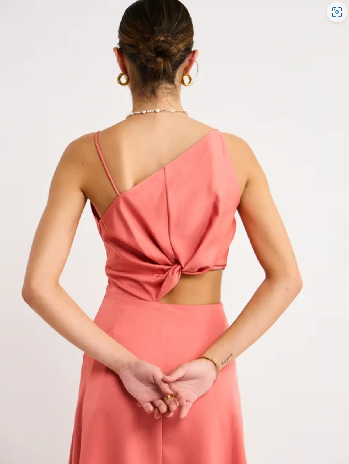 One Fell Swoop Essence Maxi Dress grapefruit Size 10 - Image 4