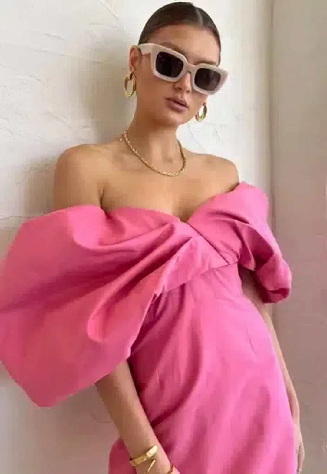 Rachel Gilbert Xavier Mini Dress Pink Size 0 / AU 6 for rent on The Volte - main image