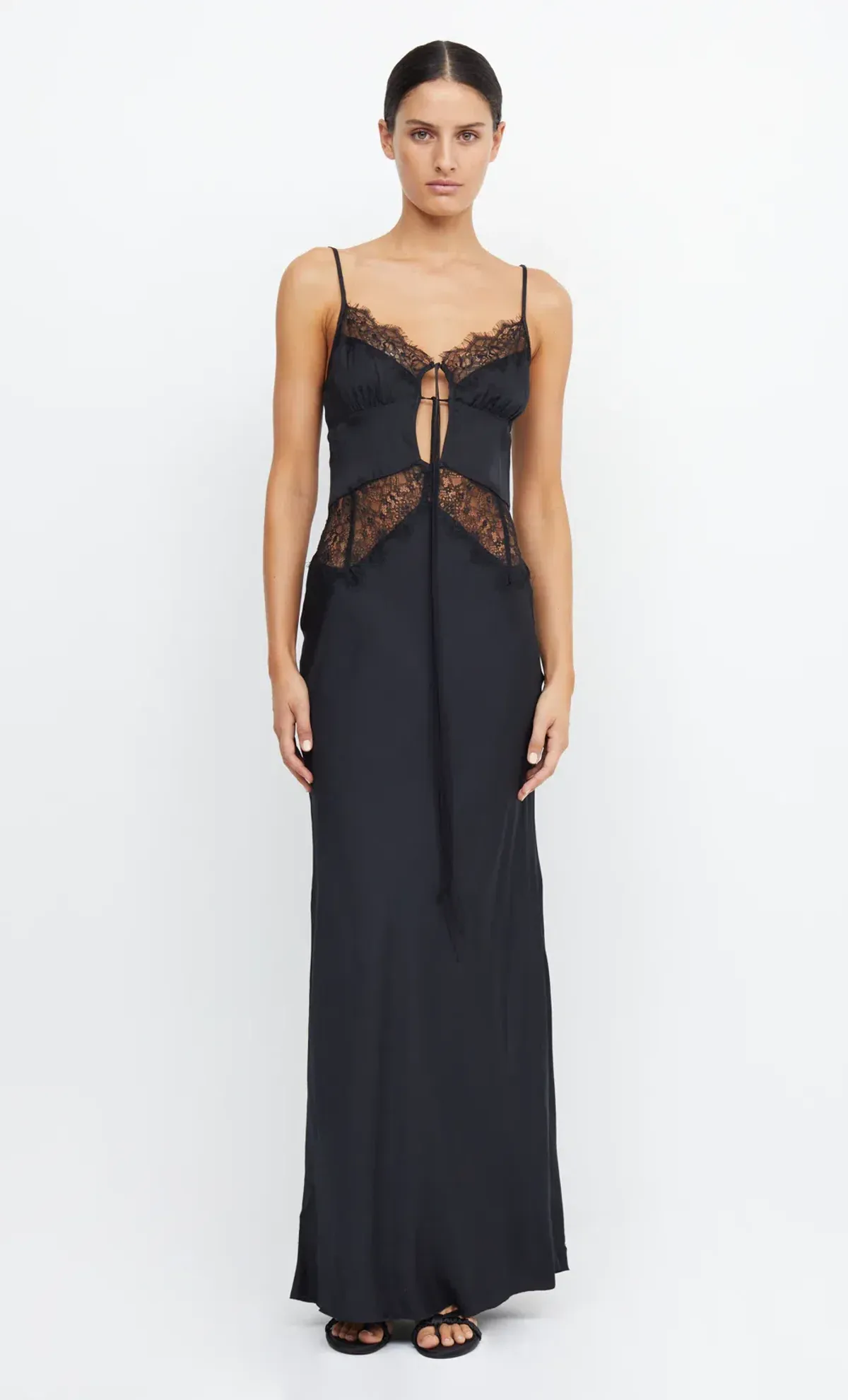 Bec & Bridge Nicolette Maxi Dress Black Size 8 - Image 1