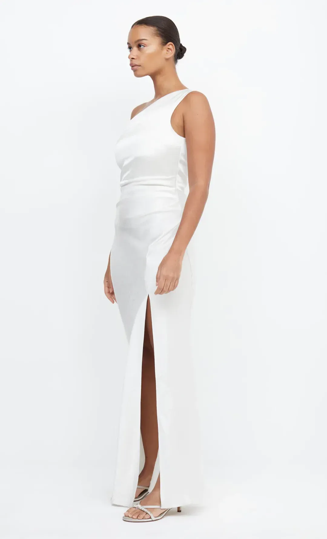 Bec & Bridge The Dreamer ASYM Maxi Dress Ivory Size XL / AU 14 for rent on The Volte - main image