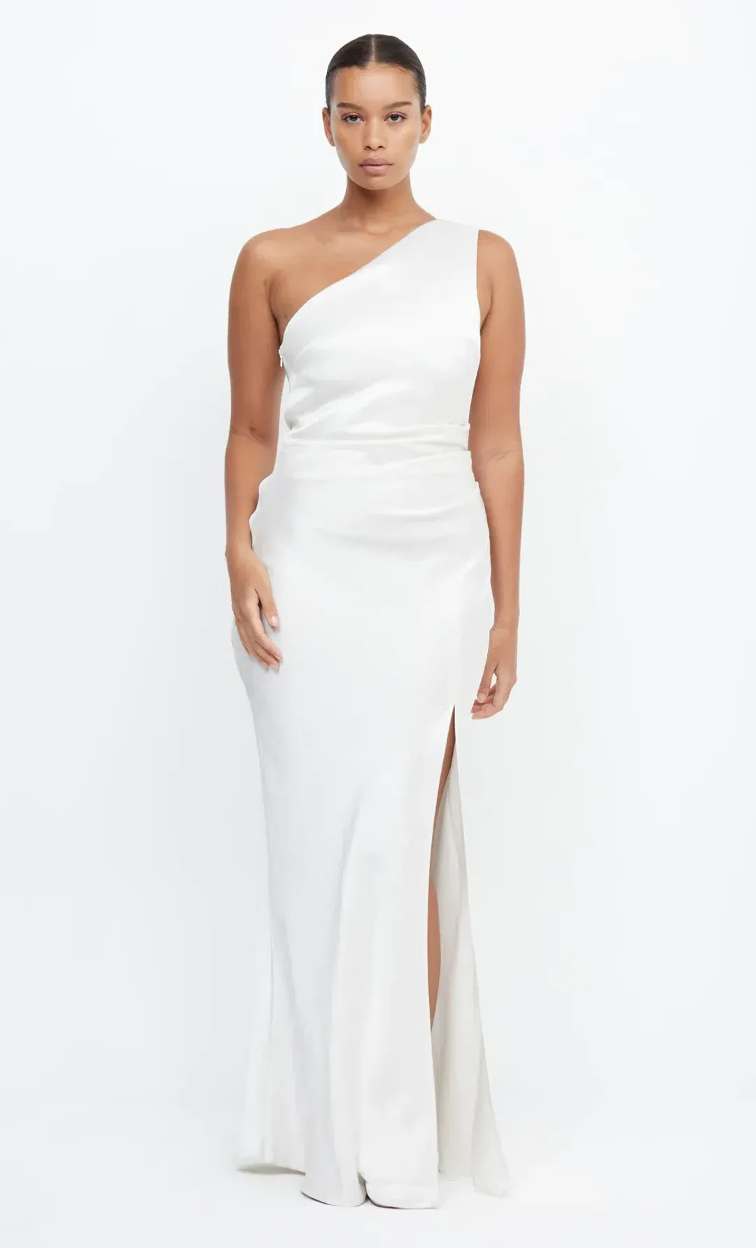 Bec & Bridge The Dreamer ASYM Maxi Dress Ivory Size XL / AU 14 for rent on The Volte - main image