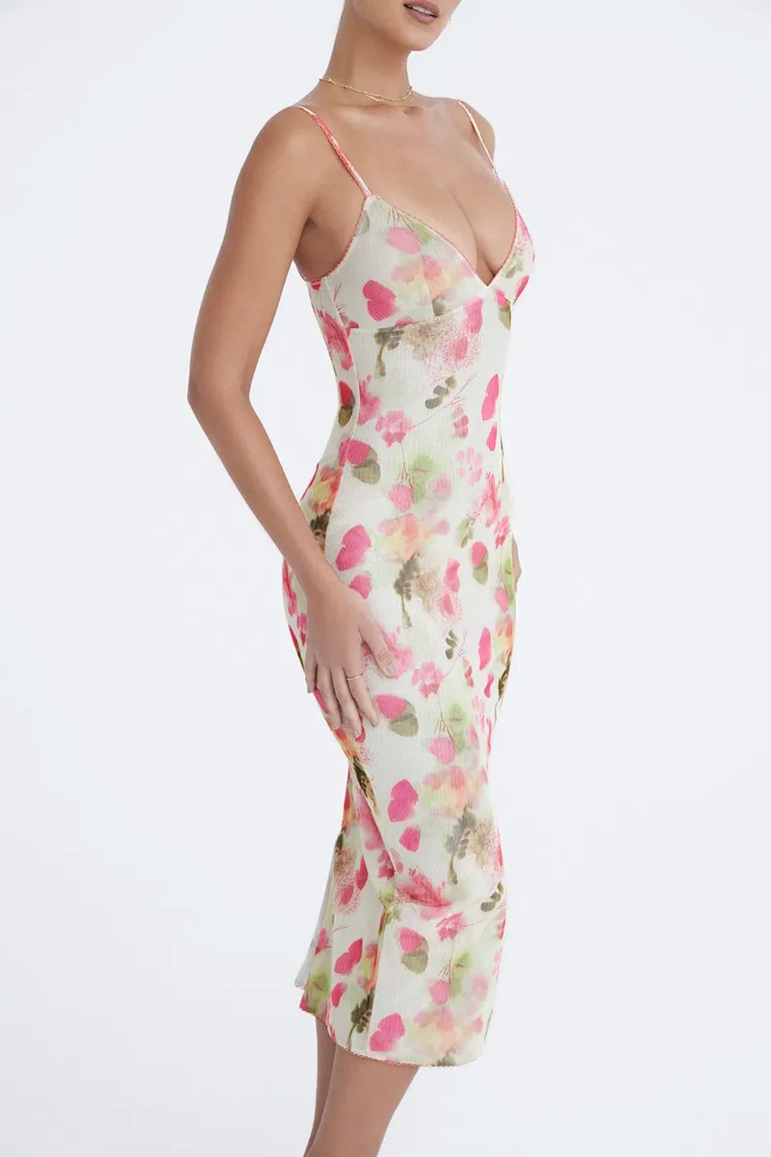 House of CB Mistress Rocks Midi Floral Print Size XL / AU 14 for rent on The Volte - main image