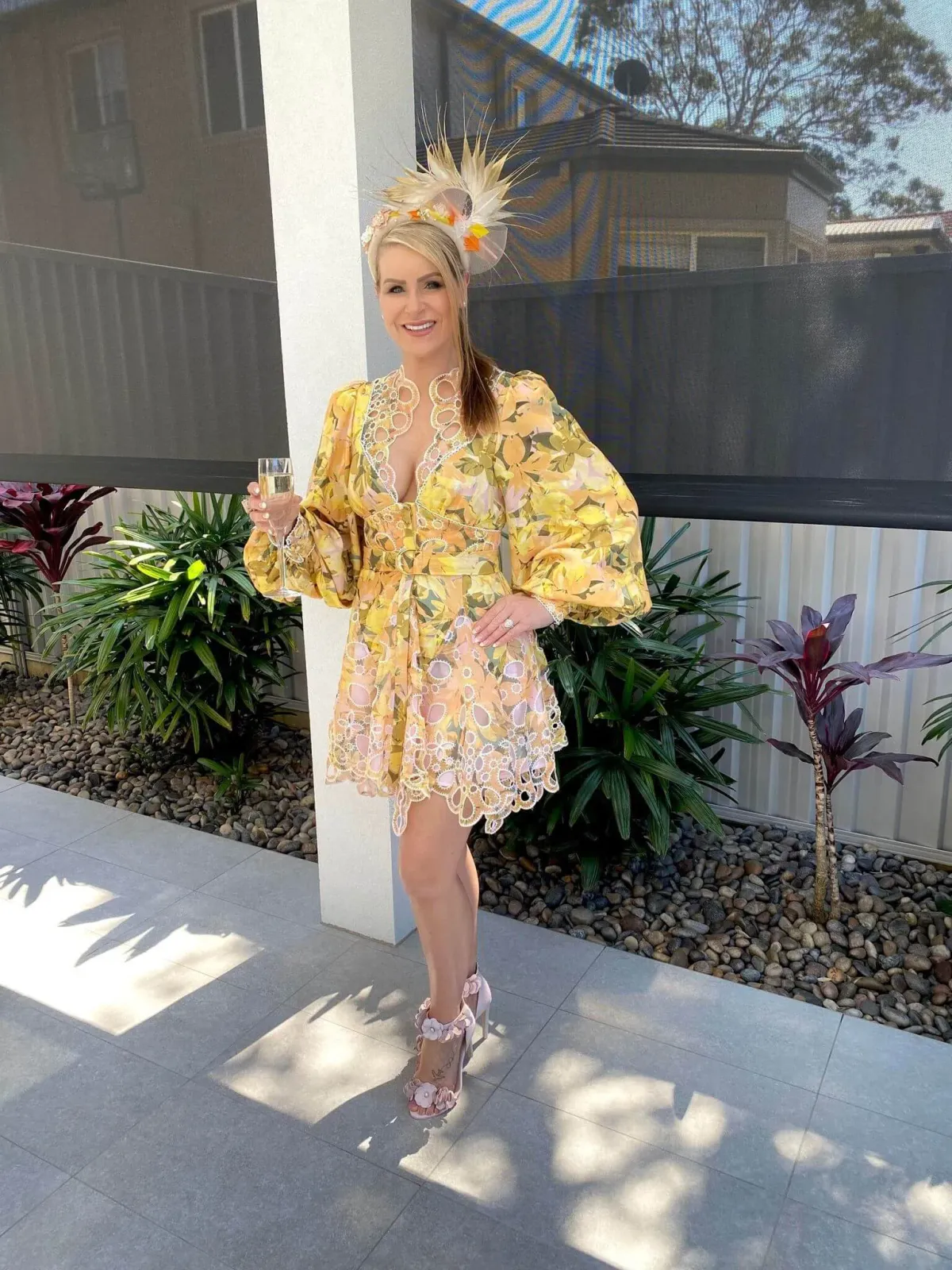 Acler Arnoult Mini Dress Floral Size 12/14 - Image 4