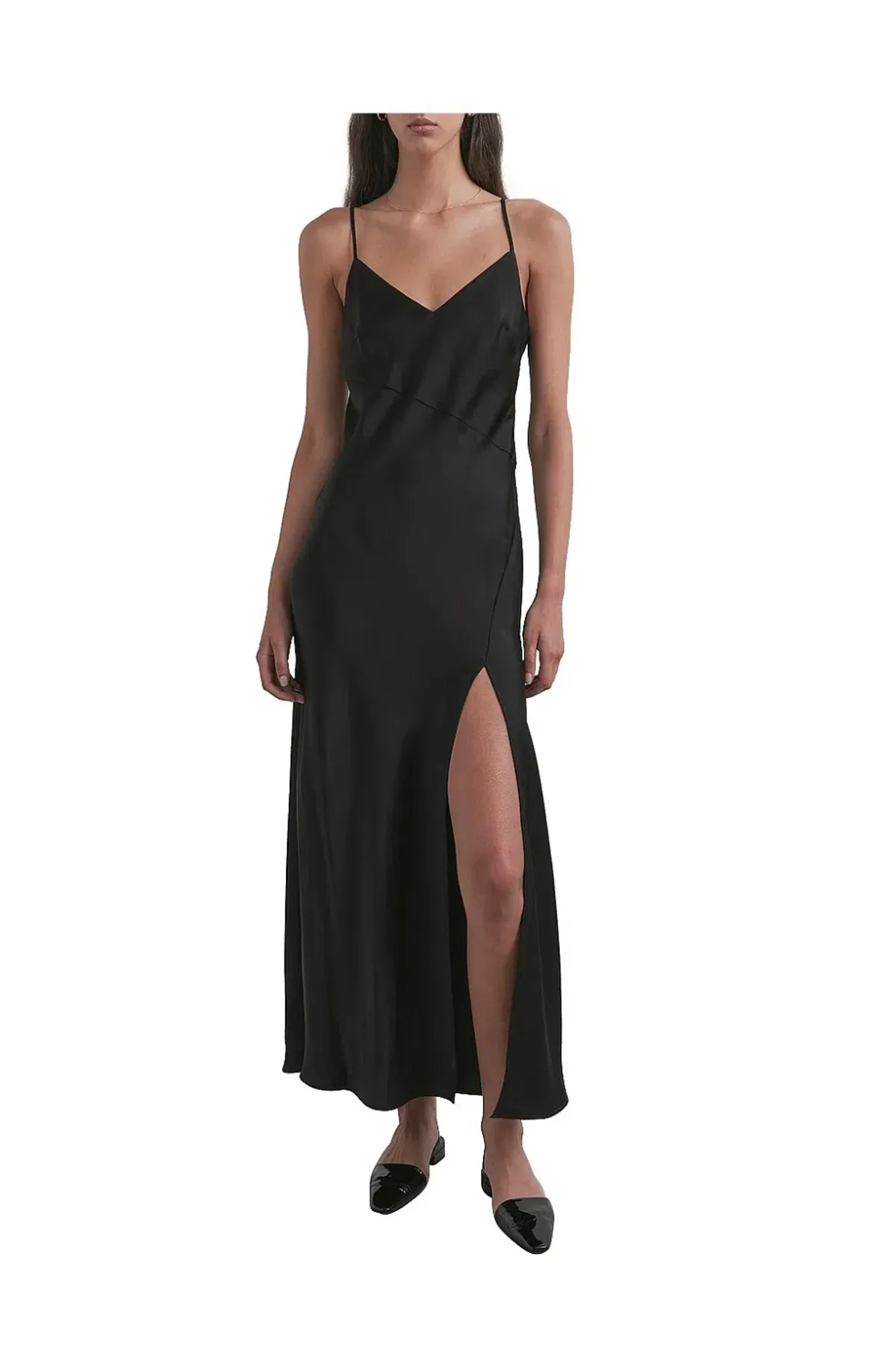 Viktoria And Woods Reimagine Midi Dress Black Size XS / AU 6 - Image 1