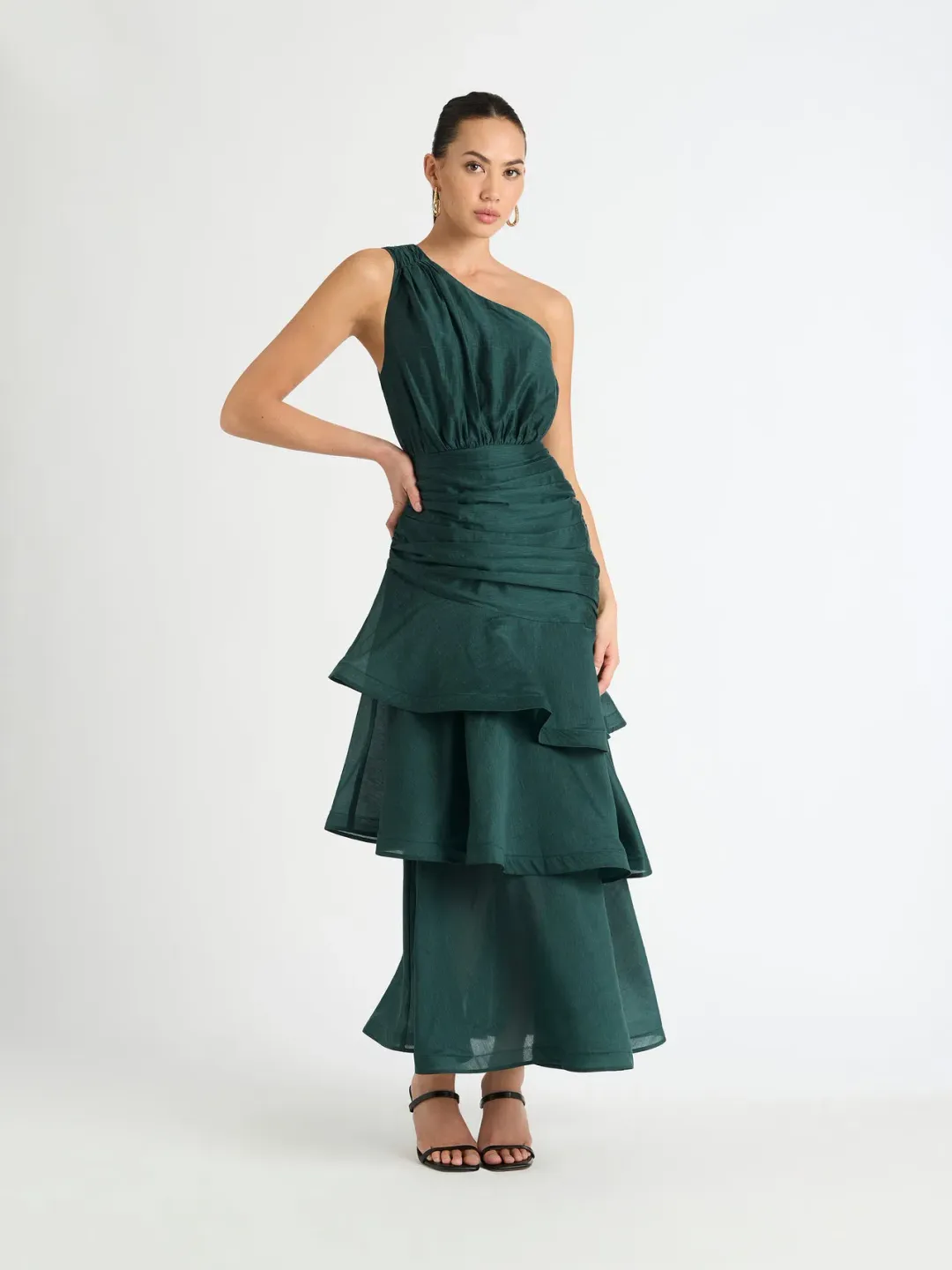 Sheike Casablanca Dress Green Size 14 for rent on The Volte - main image