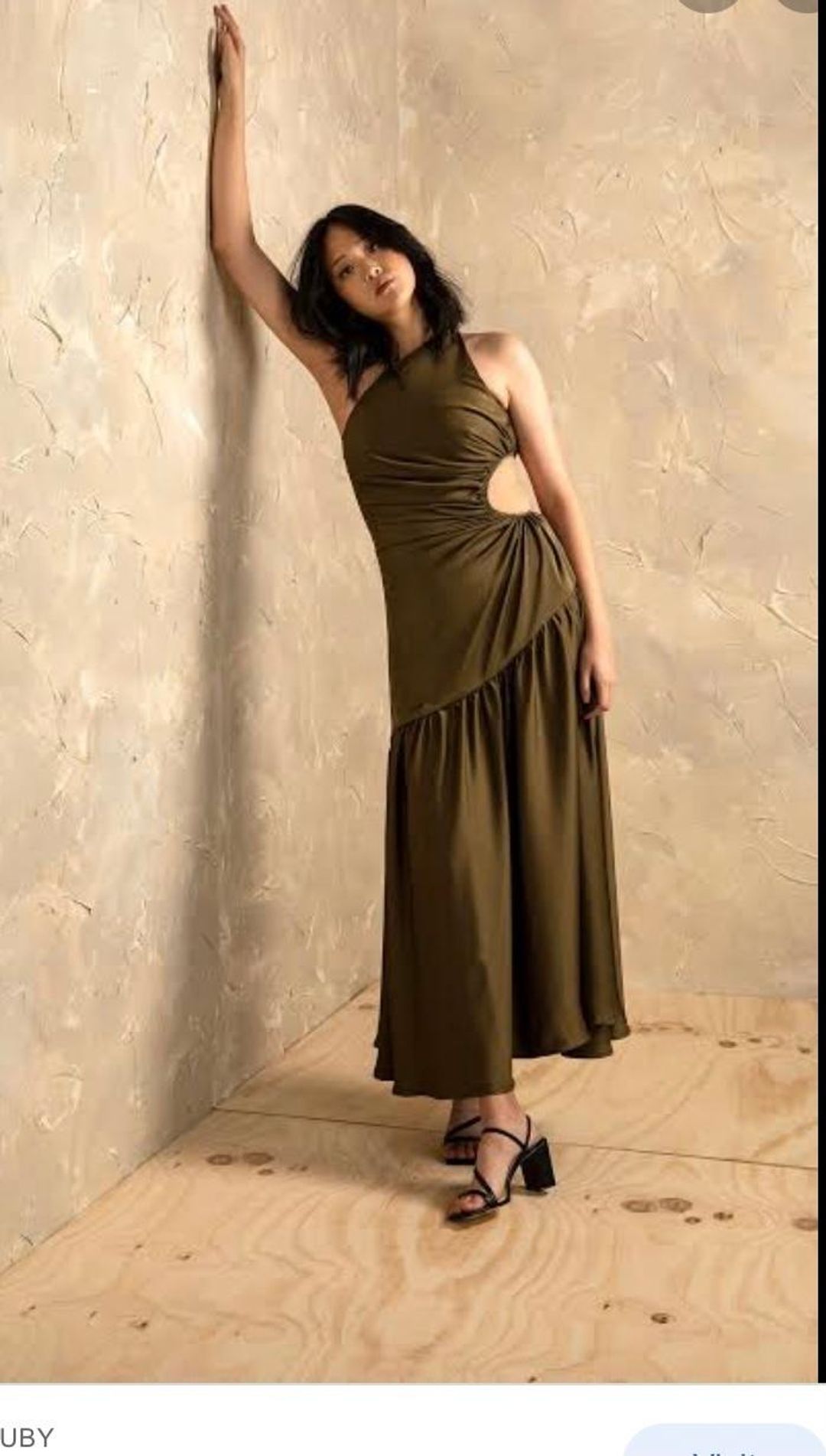 Ruby Bettina cut out dress size 8  for rent on The Volte - main image