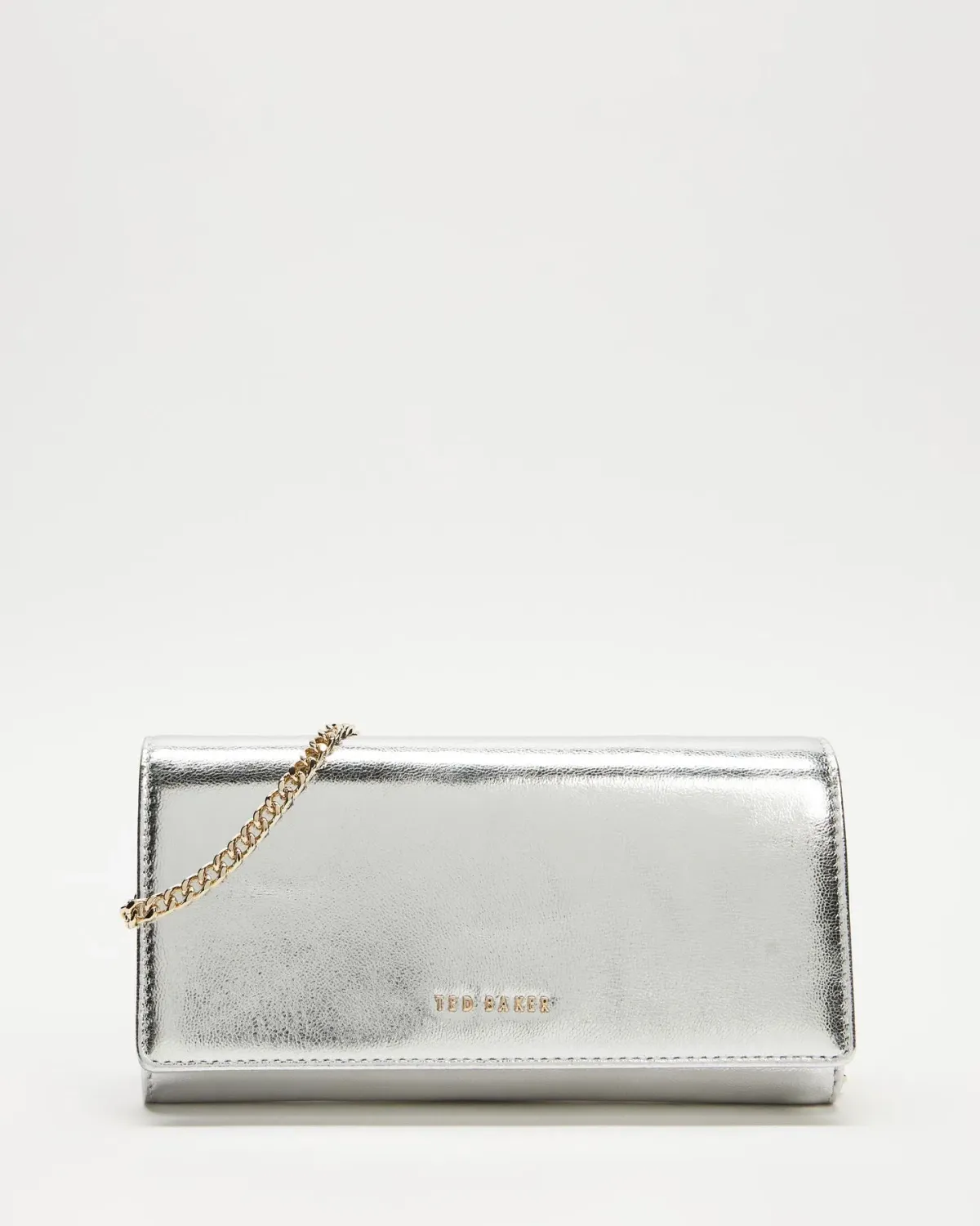Ted Baker Liberta Metallic Purse on Chain Silver  - Image 2