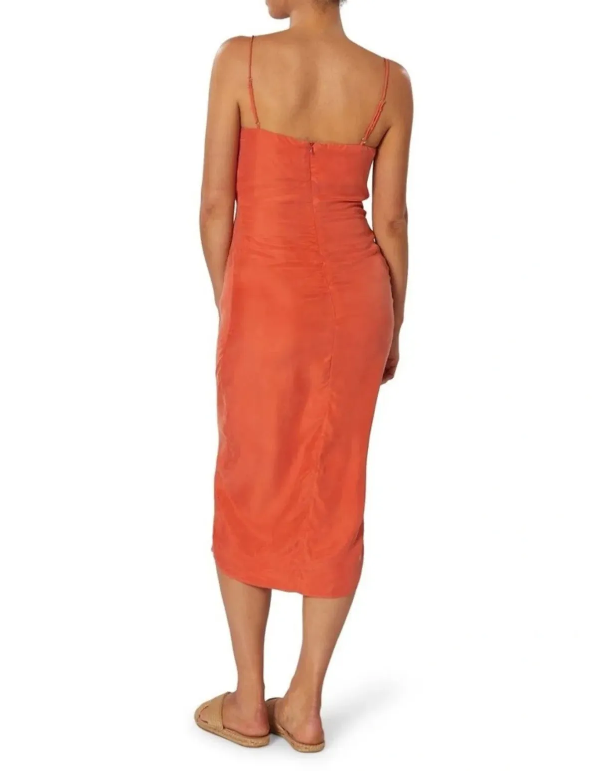 Winona Seraphina Midi Dress Paprika Size AU 6 - Image 2