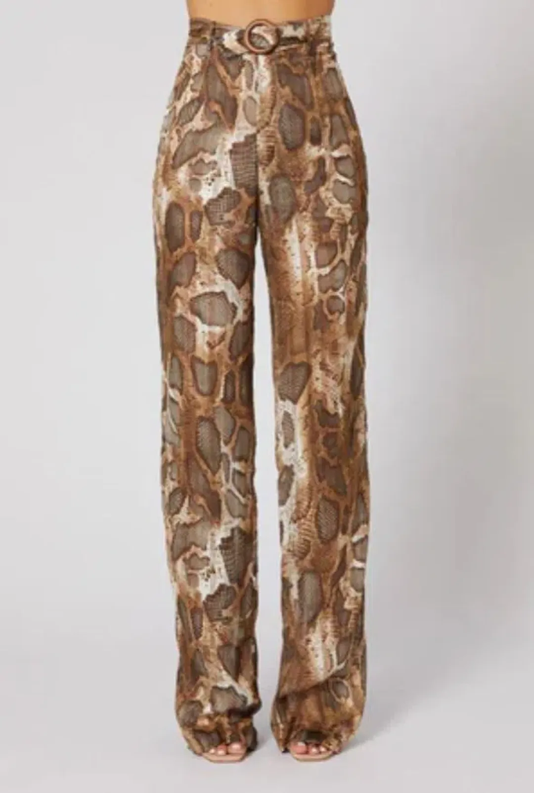 Winona Python Pant Print Size XS / AU 6 for rent on The Volte - main image