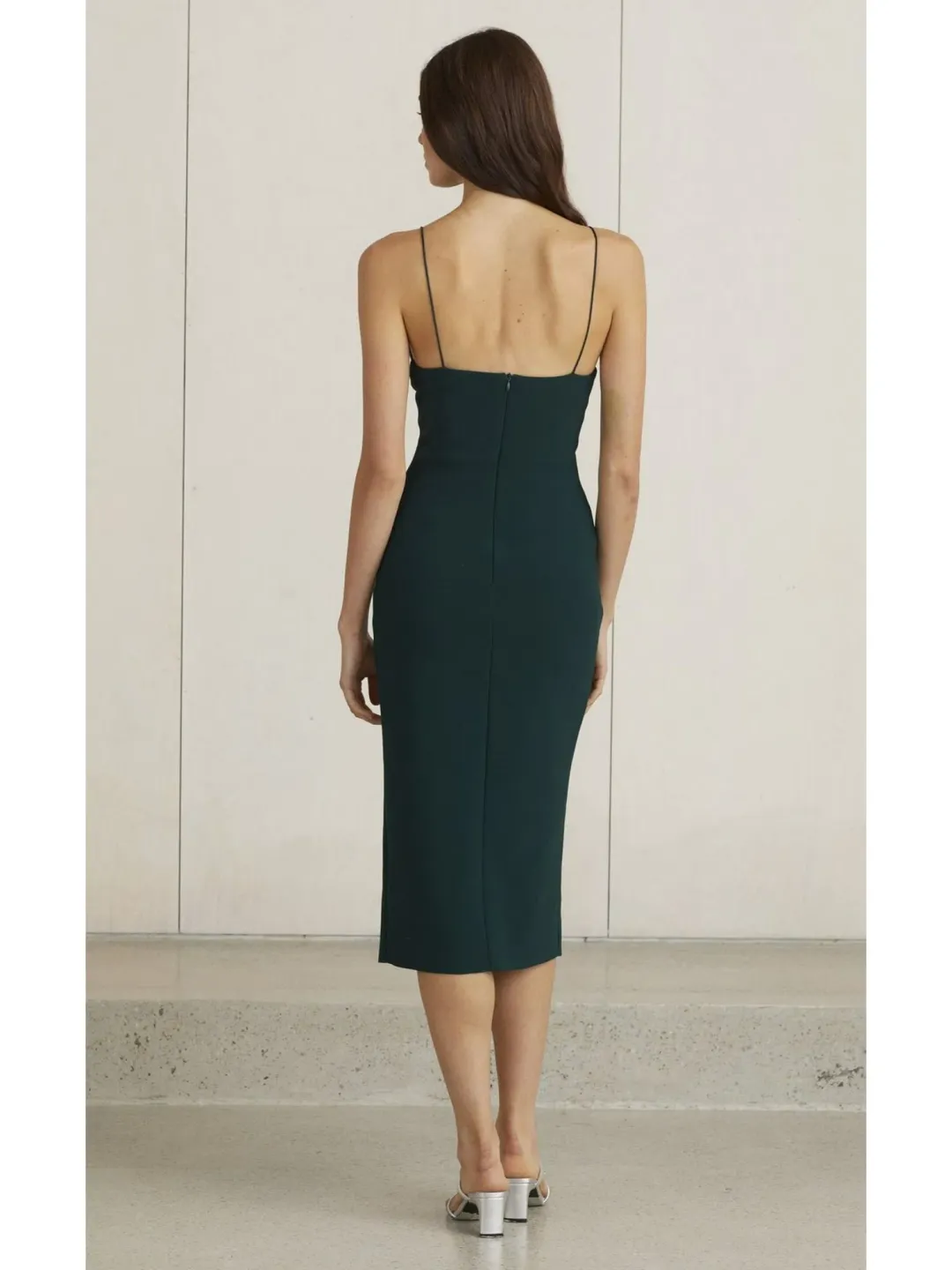 Bec & Bridge Valentine Dress in Green Size AU 10 for rent on The Volte - main image