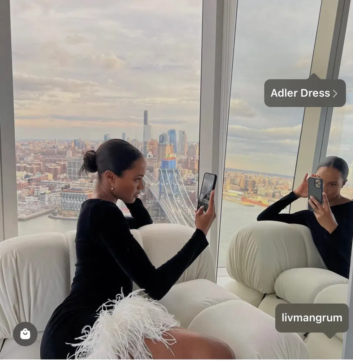 The Bar Adler Dress Black Size AU 6 - Image 3